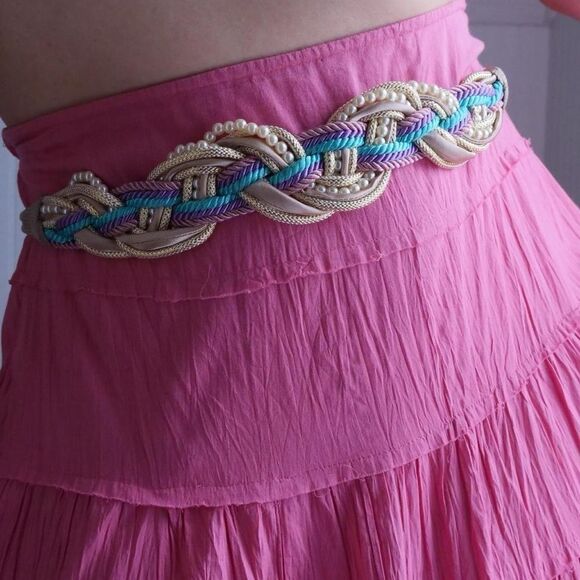 Dreamy 80s mermaid statement belt - Picture 1 of 5